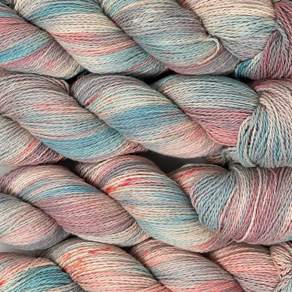 blue flamingo